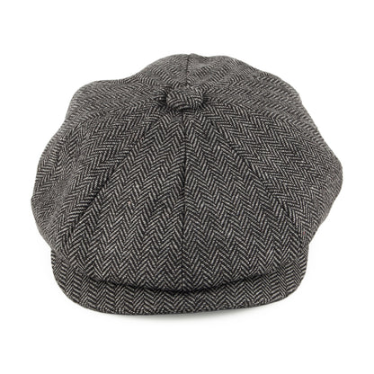 Casquette Gavroche Enfant à Chevrons anthracite JAXON & JAMES - VENTE EN GROS