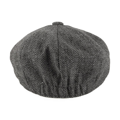 Casquette Gavroche Enfant à Chevrons anthracite JAXON & JAMES - VENTE EN GROS