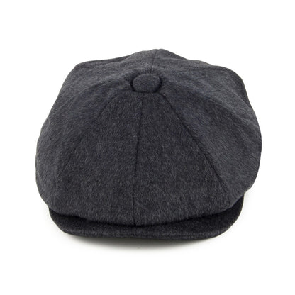 Casquette Gavroche en Pure Laine Harlem anthracite JAXON & JAMES - VENTE EN GROS
