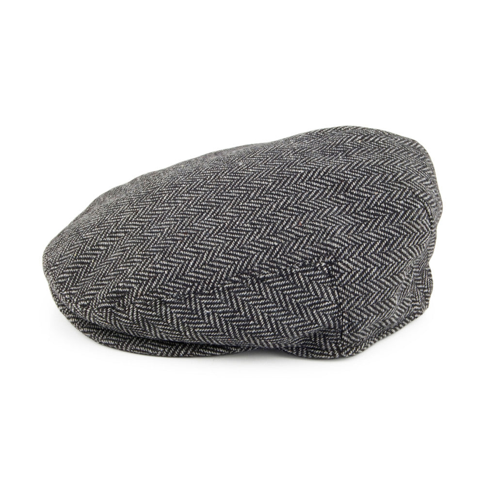 Casquette Plate Bébé à Chevrons gris JAXON & JAMES - VENTE EN GROS
