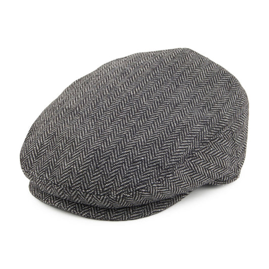 Casquette Plate Enfant à Chevrons gris JAXON & JAMES - VENTE EN GROS