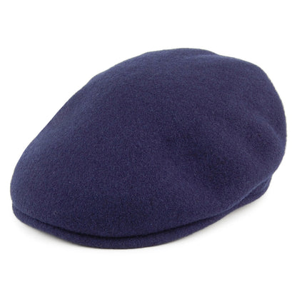 Casquette Plate Classic en Laine bleu marine JAXON & JAMES - VENTE EN GROS