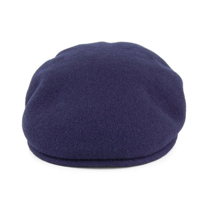 Casquette Plate Classic en Laine bleu marine JAXON & JAMES - VENTE EN GROS