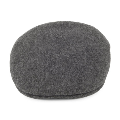 Casquette Plate Classic en Laine anthracite JAXON & JAMES - VENTE EN GROS