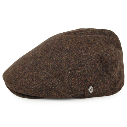 Casquette Plate Tyburn marron JAXON & JAMES - VENTE EN GROS