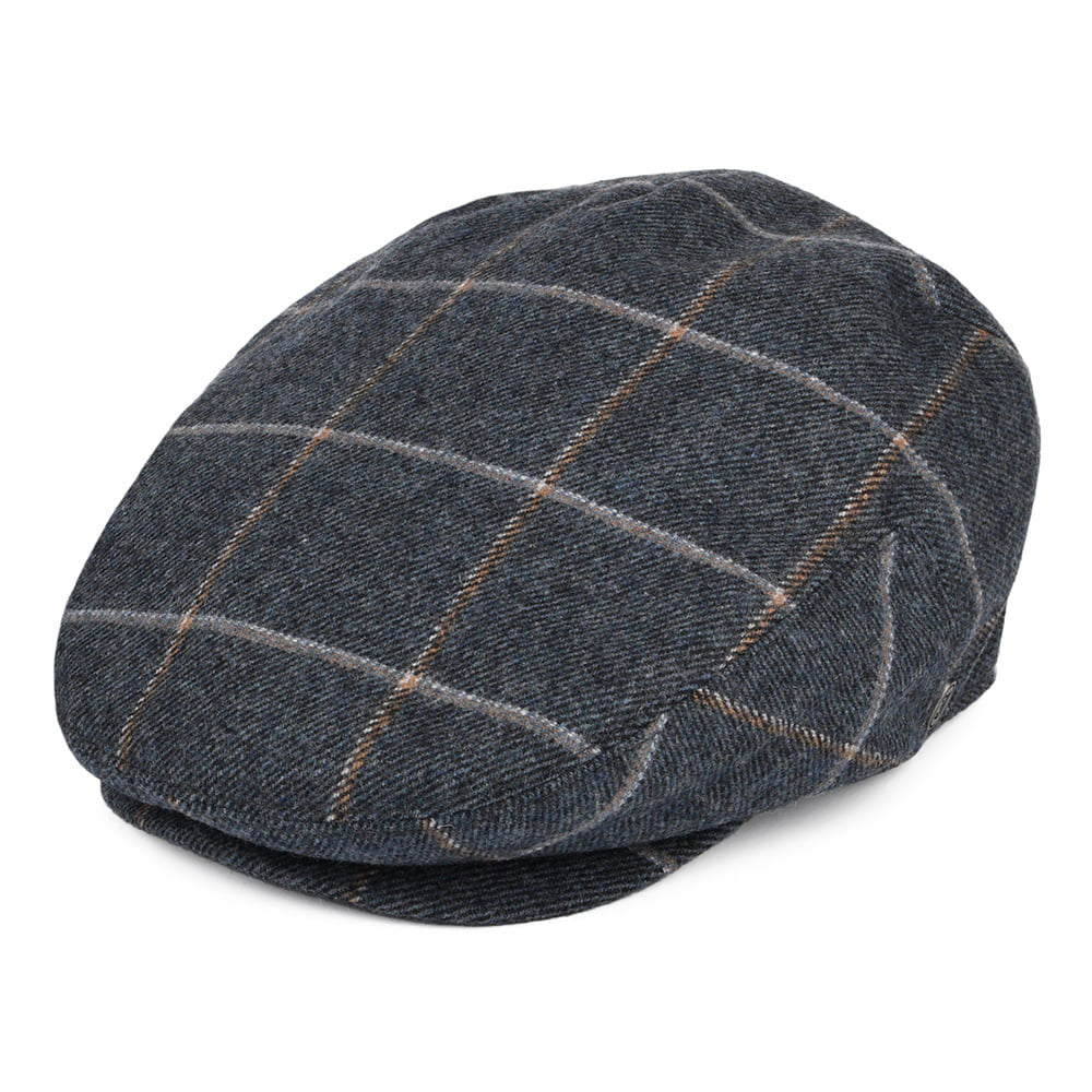 Casquette Plate Gaslamp bleu jean JAXON & JAMES - VENTE EN GROS