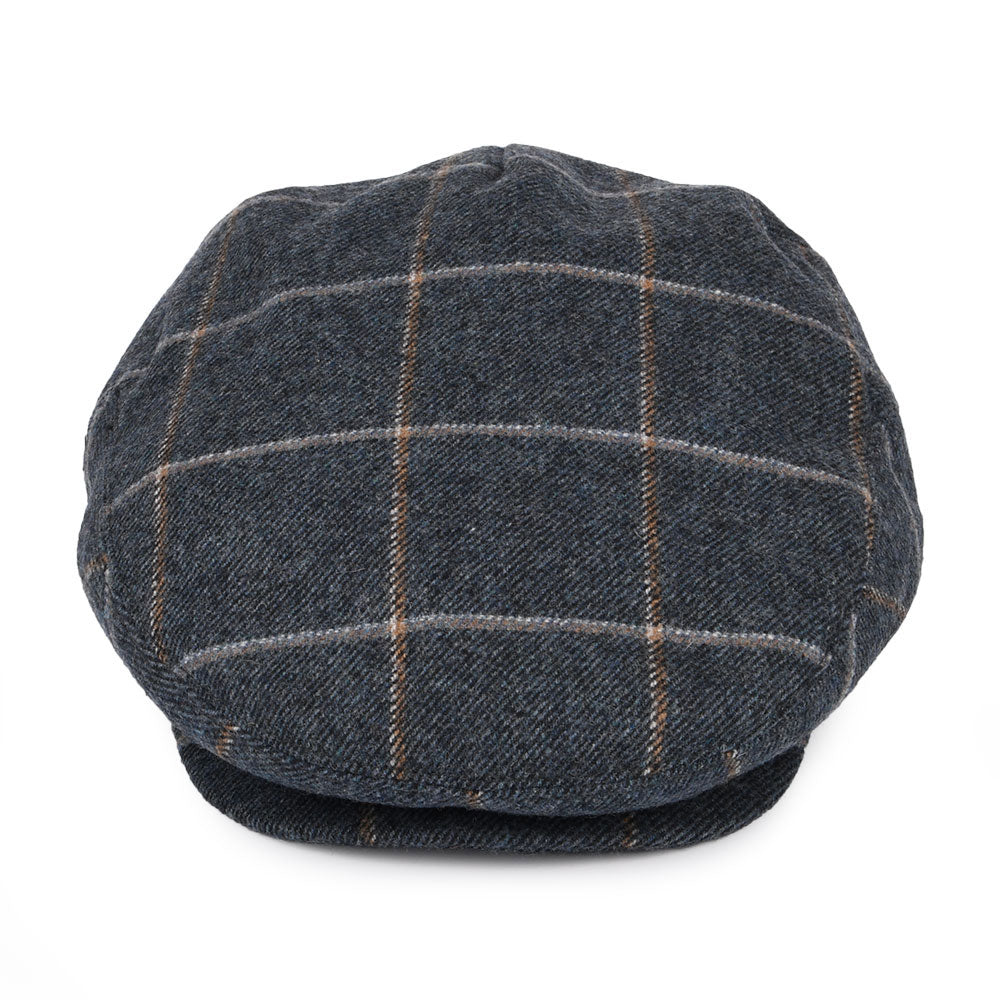 Casquette Plate Gaslamp bleu jean JAXON & JAMES - VENTE EN GROS