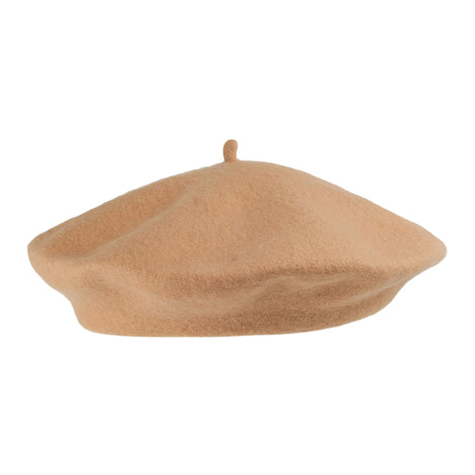 Béret en Laine camel JAXON & JAMES - VENTE EN GROS - 200