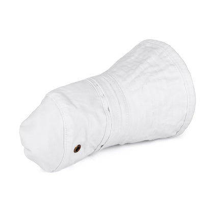 Chapeau Bob Boonie en Coton Pliable blanc JAXON & JAMES - VENTE EN GROS